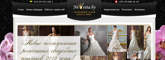 Newesta. Amazing collection of wedding dresses from the world’s leading designers